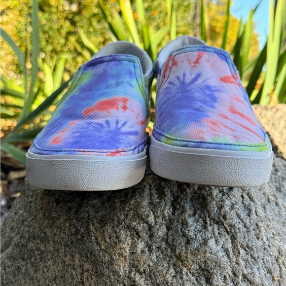Nike Court tie dye Print Slip On Sneakers Euc 7.5 - Picture 3 of 8